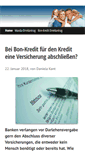 Mobile Screenshot of kredite-ohne-bonitaet.de